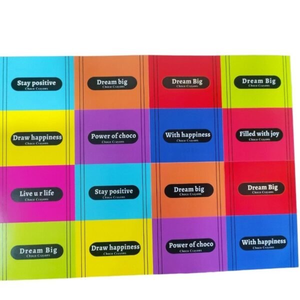 Big Crayons Stickers