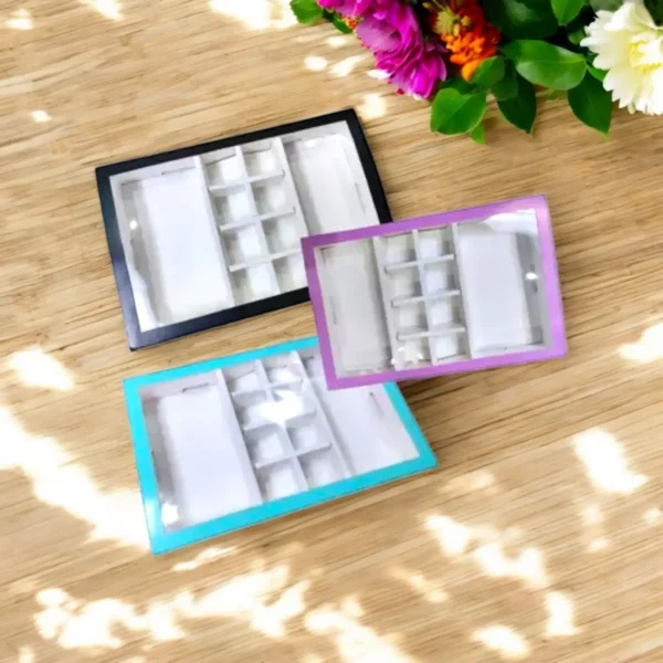 Big Hamper Box Purple & Mint Pack Of 10