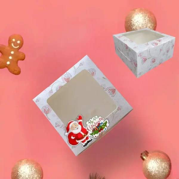 Dry Cake/ Hamper Box 7*7*3.5 Inch Pack Of 10