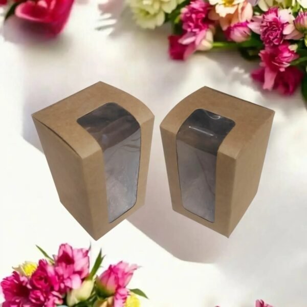 3*3*5 Inch Long Craft Candle Jar box | Candle box | Bouquet candle box | Jar box pack of 10