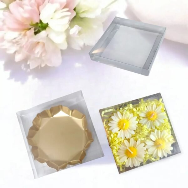 4.5 inch urli box | 4 Daisy Candle Box | 4 diya urli box pack of 10